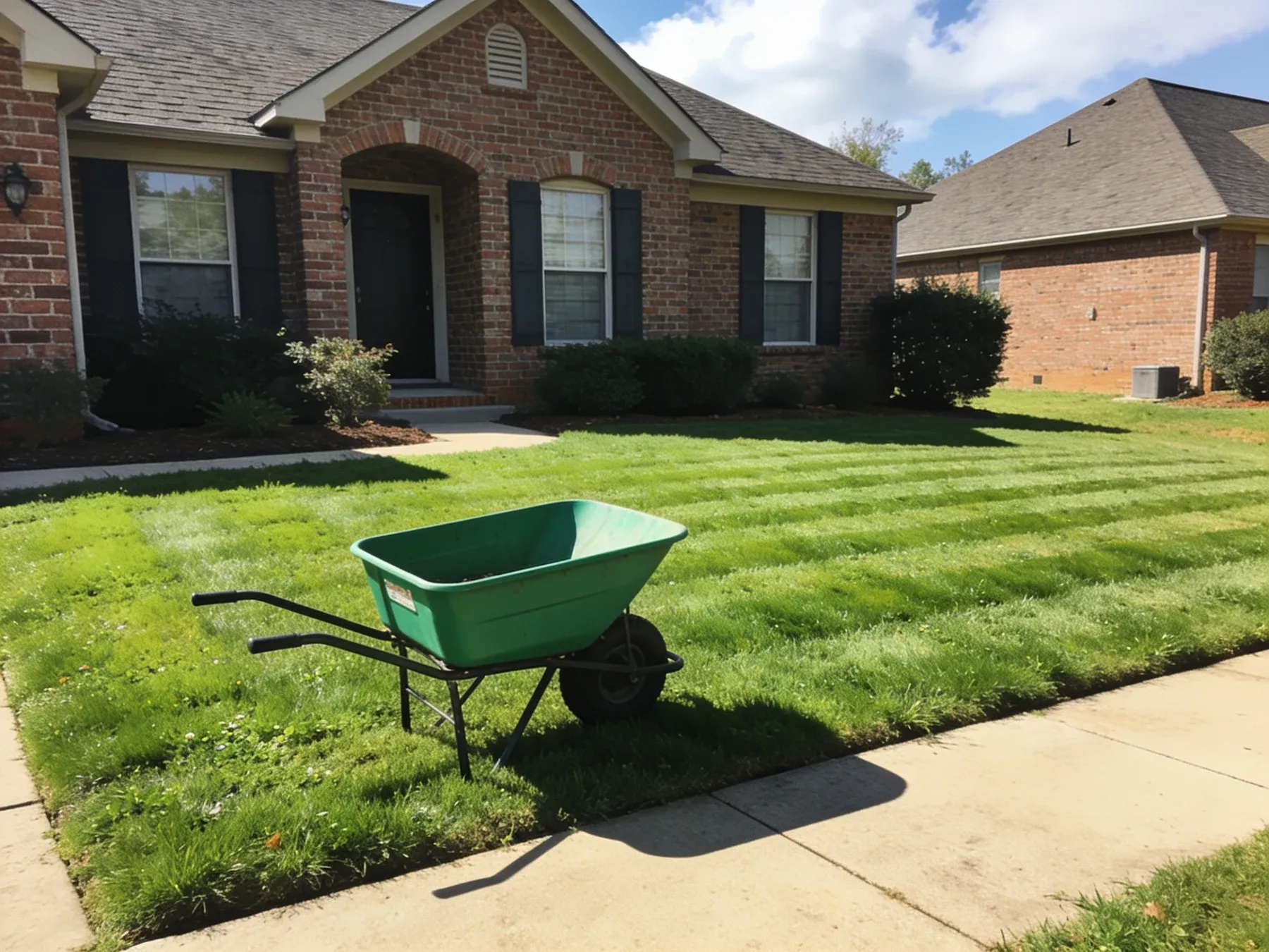 Fertilization & Weed Control project by Olympic Mountain Landscaping in North Alabama
