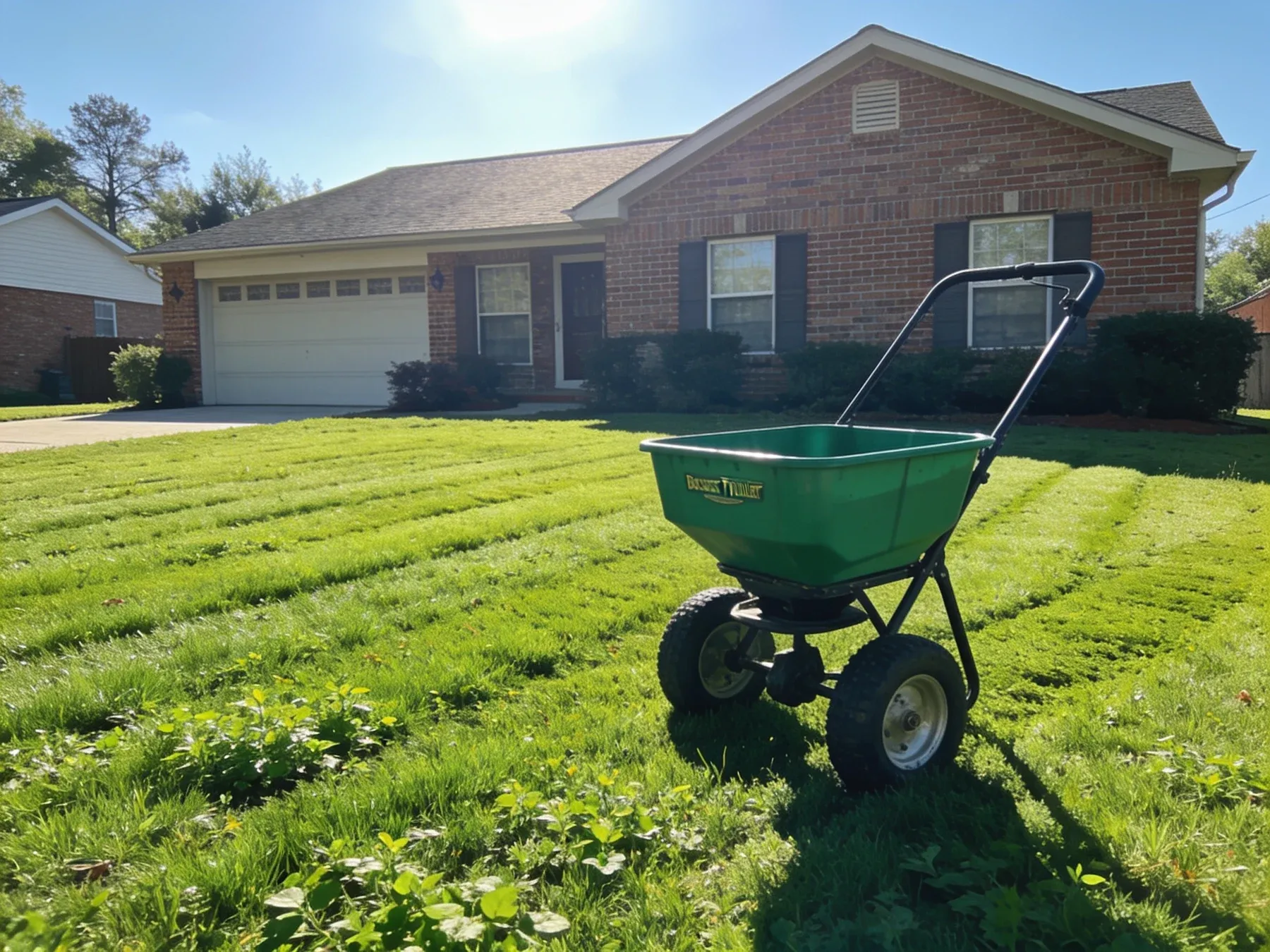 Fertilization & Weed Control project by Olympic Mountain Landscaping in North Alabama