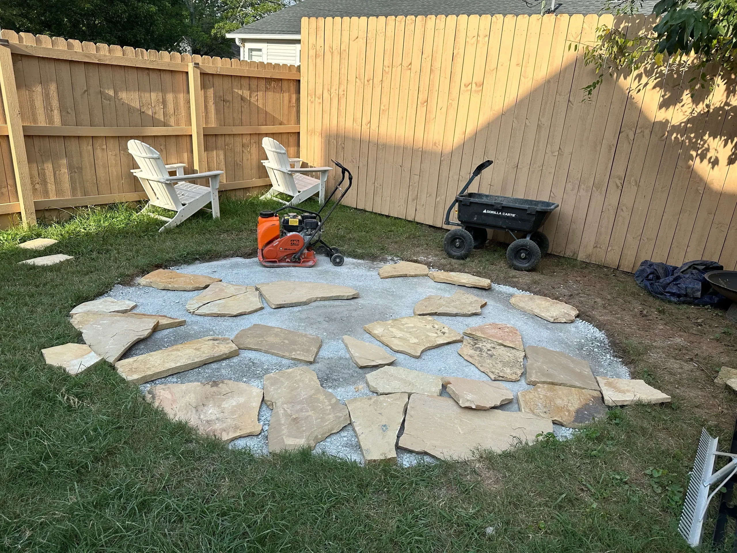 Hardscaping project by Olympic Mountain Landscaping in North Alabama