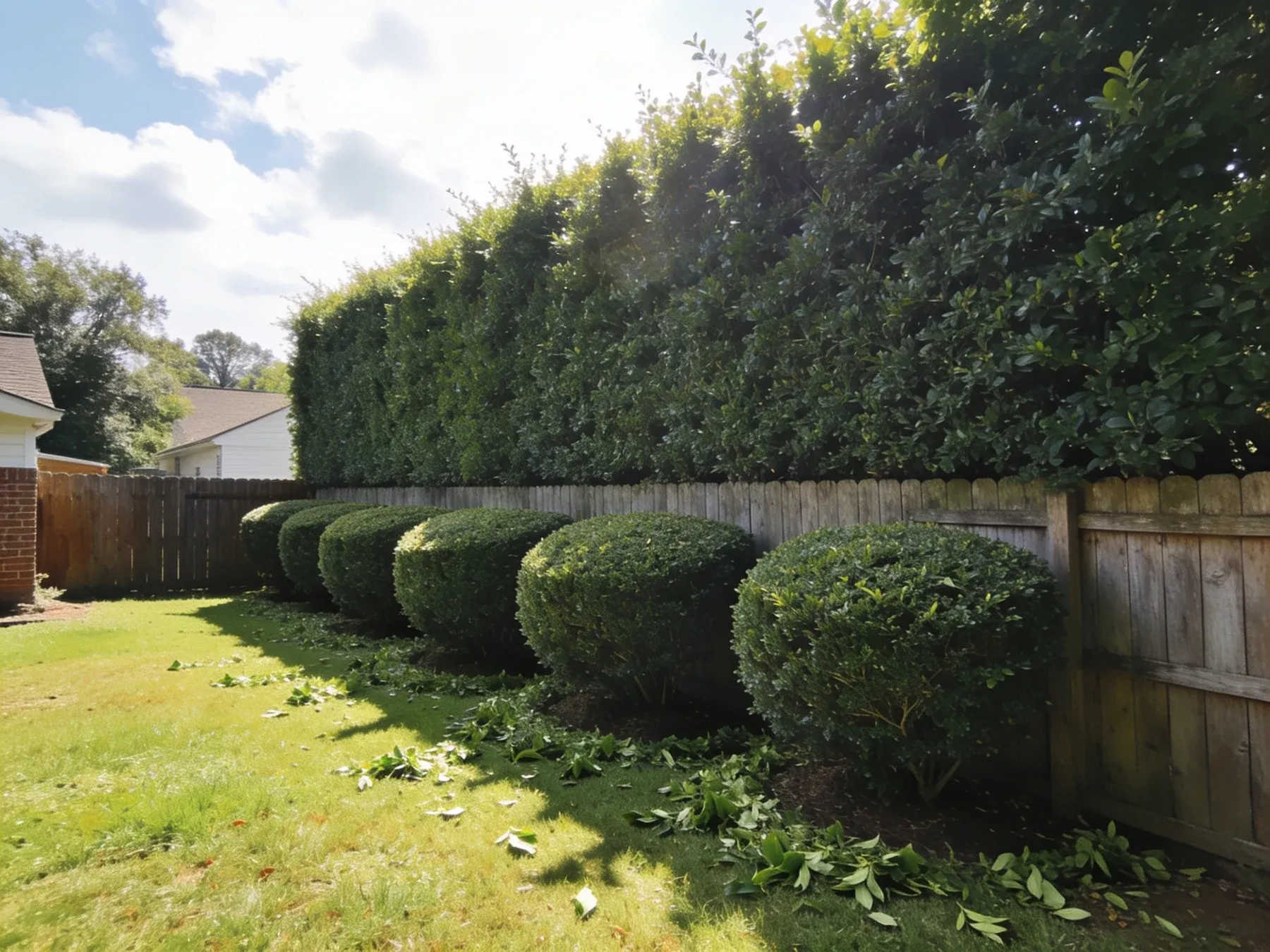 Hedge & Shrub Trimming project by Olympic Mountain Landscaping in North Alabama