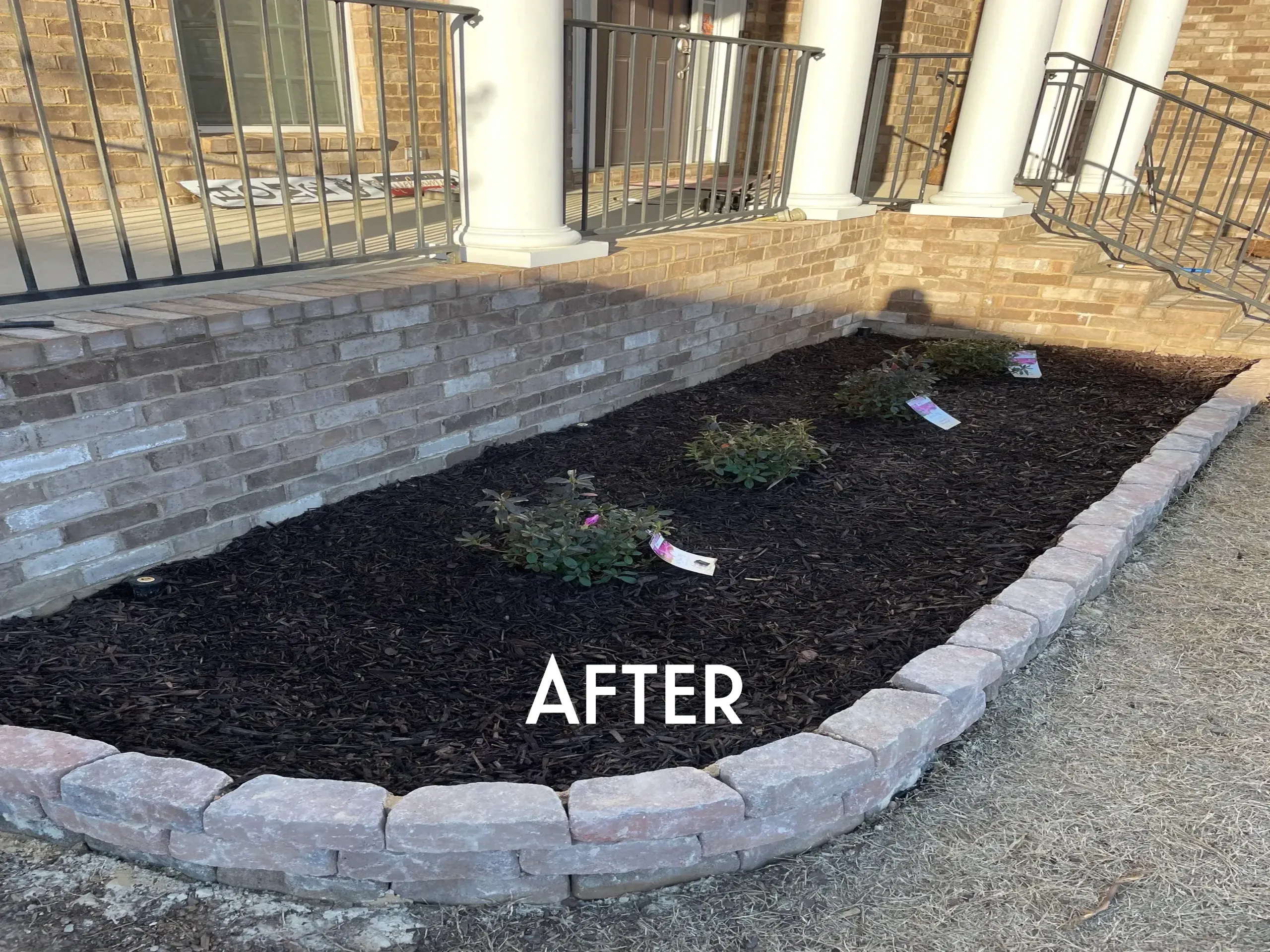 Landscaping & Flower Beds project by Olympic Mountain Landscaping in North Alabama