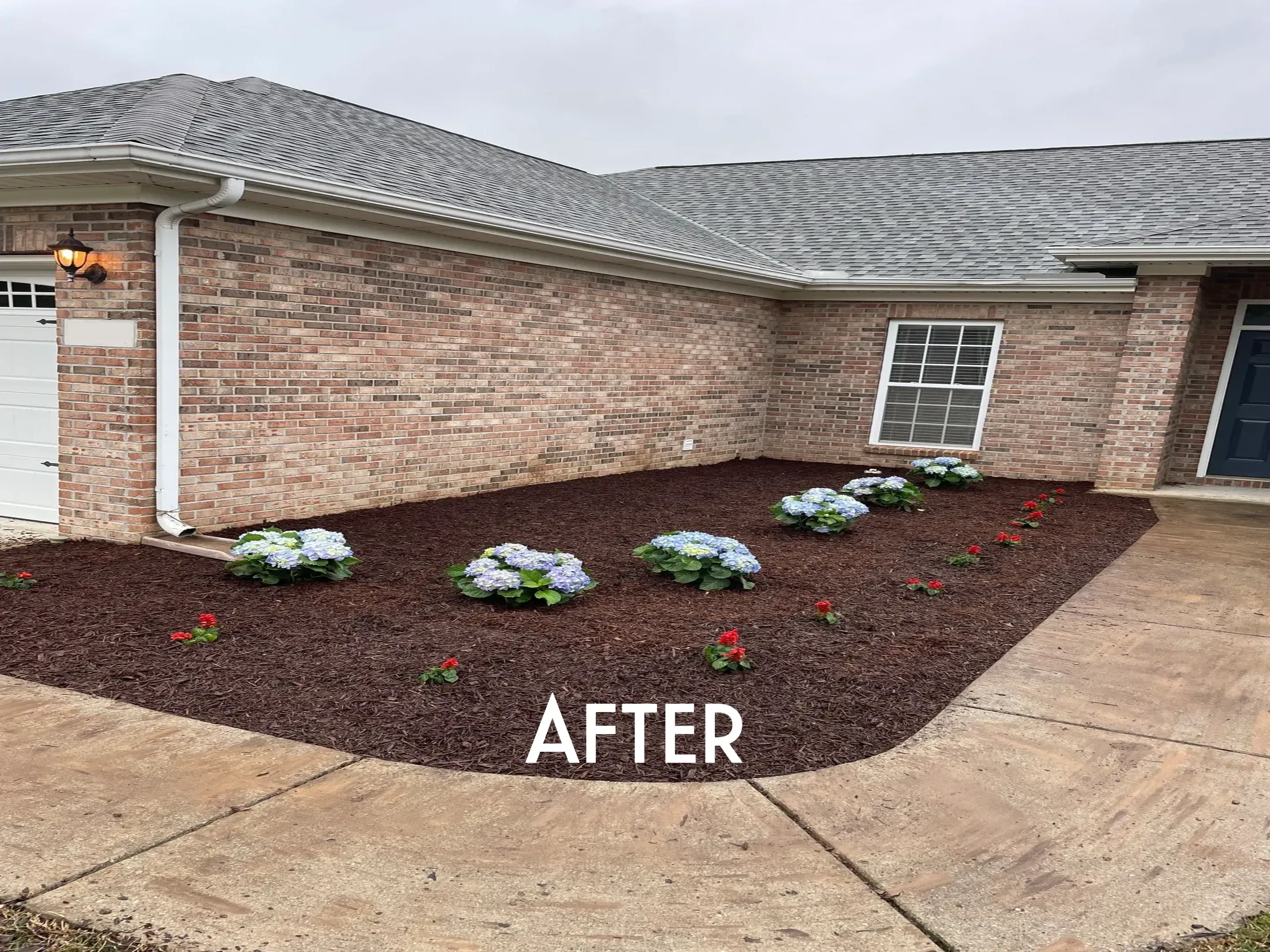 Landscaping & Flower Beds project by Olympic Mountain Landscaping in North Alabama