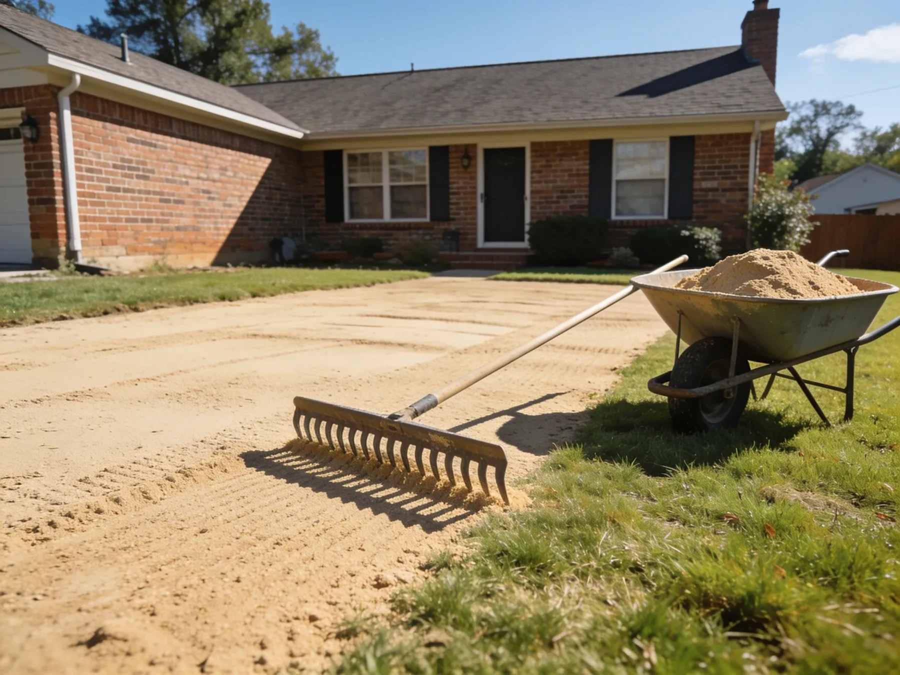 Lawn Leveling & Grading project by Olympic Mountain Landscaping in North Alabama