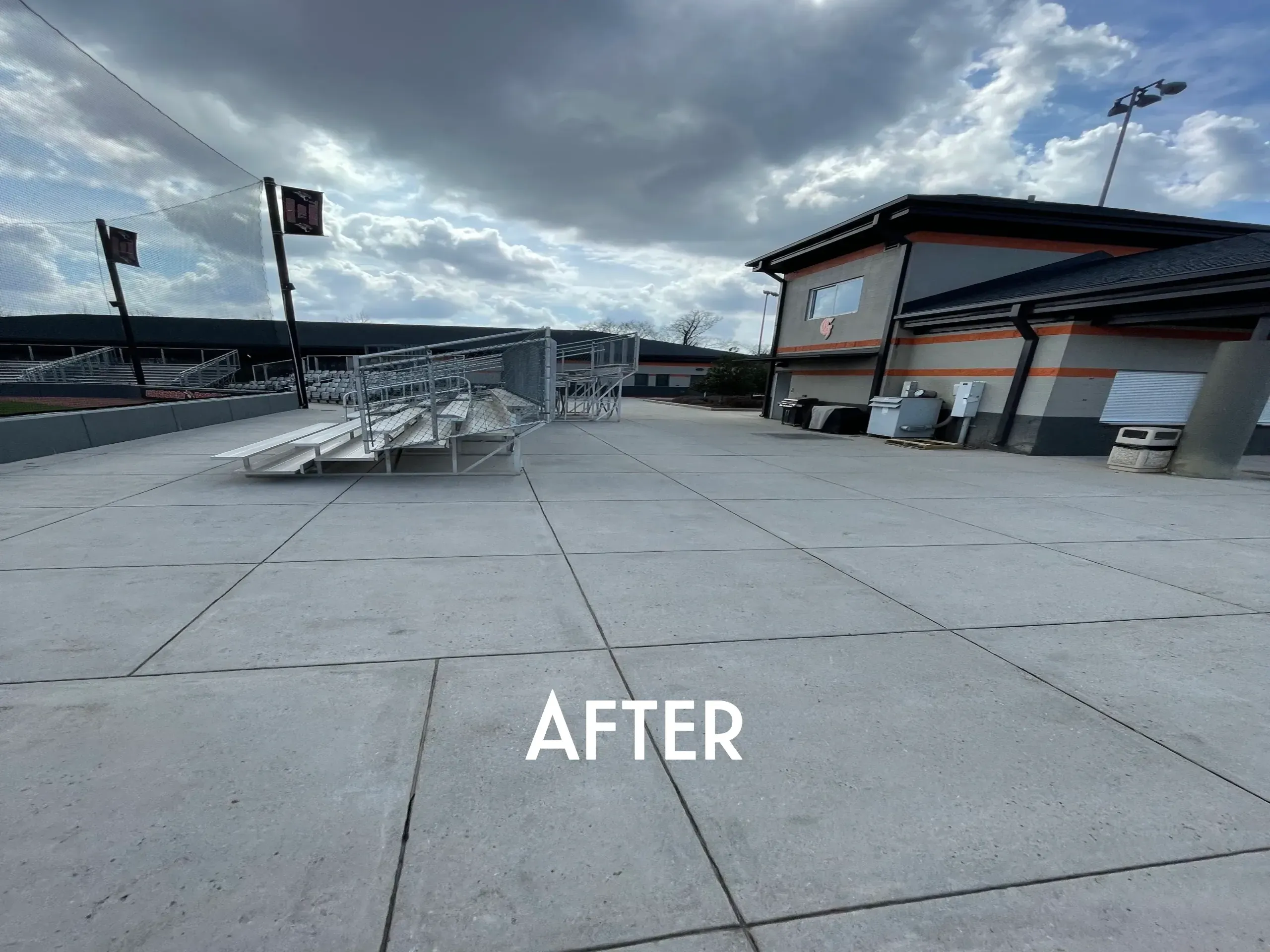 Pressure Washing project by Olympic Mountain Landscaping in North Alabama